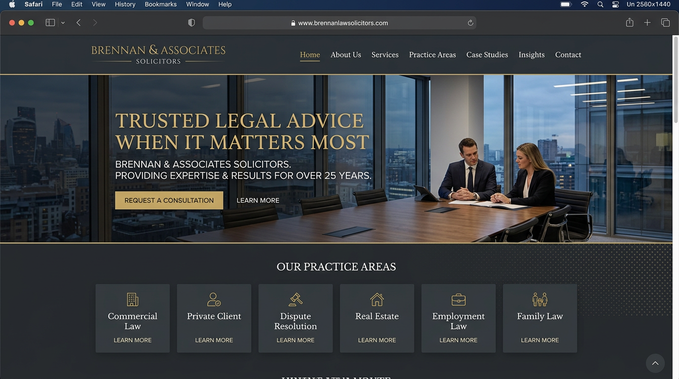 Law firm website